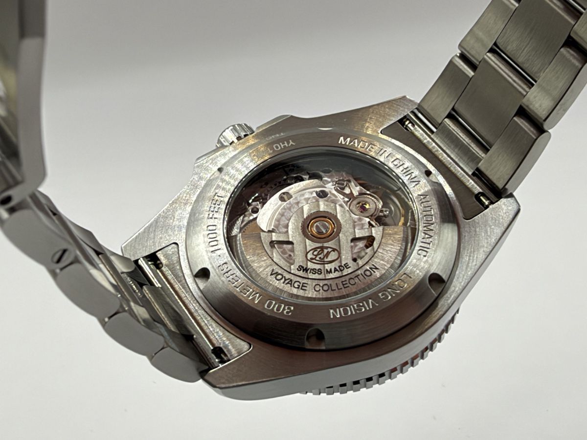 Orologi: Long Vision 37 mm Green Ceramic automatic watch – Nuovo e nell'imballaggio originale da Genève venduto da Resko 6