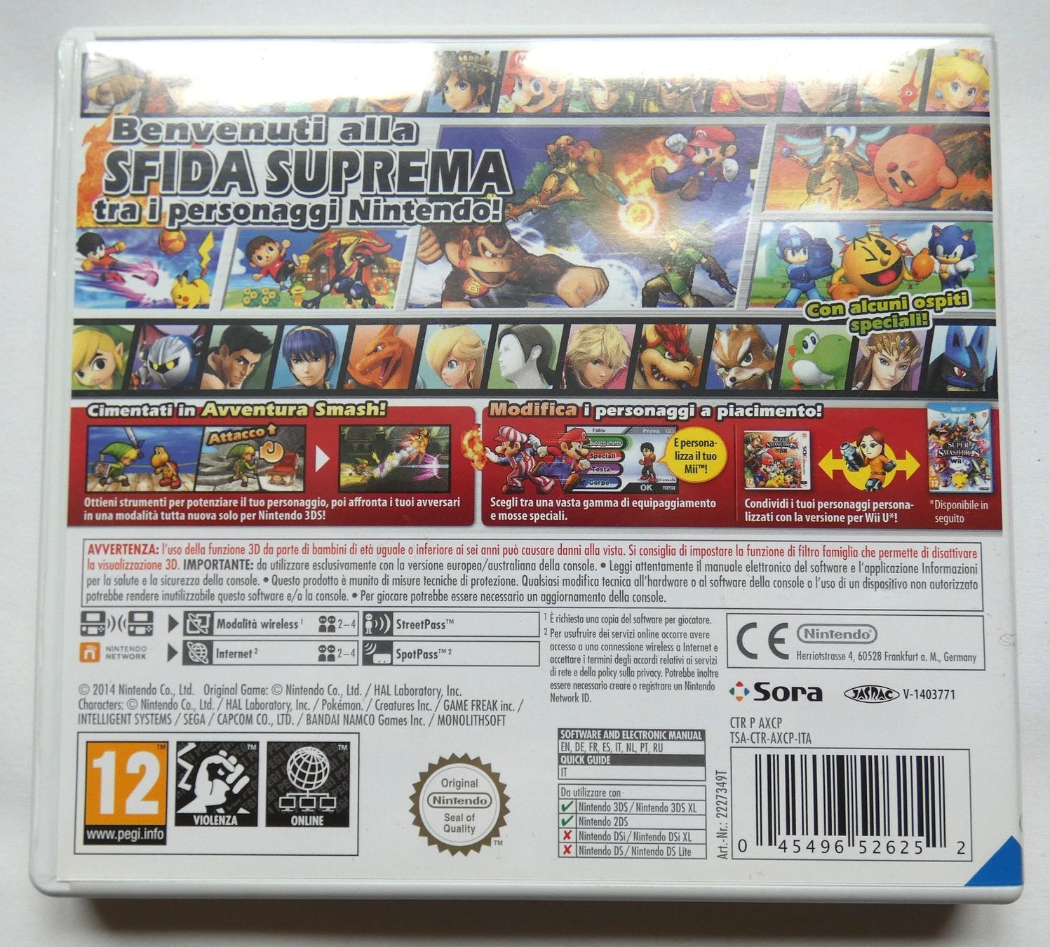 Nintendo Spiele: Nintendo 3DS - Super Smash Bros – Gebraucht aus La Sarraz von classicworldcoins 1