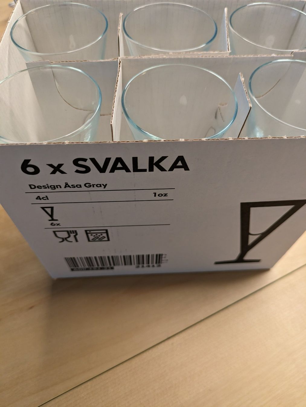 Ikea Gläser: Schnaps Gläser Set – Neu und originalverpackt aus Benken SG von olga81 2