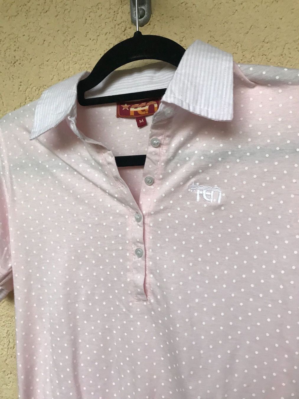 Magliette Polo: Poloshirt hellrosa weiss Gr. XL von Fen – Nuovo (secondo la descrizione) da Au/ZH venduto da markthallerapperswil 1
