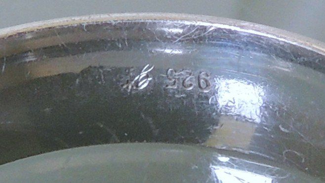Anelli: Silber 925 Fingerring Gr. 63 – Usato da Waldenburg venduto da schaller707 3
