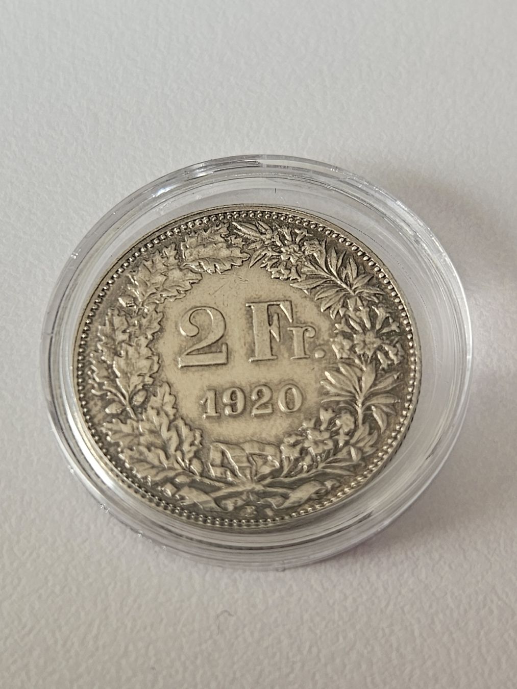 Toutes les monnaies: 2 Frank 1920 – D'occasion à Pfäffikon ZH par Melibol