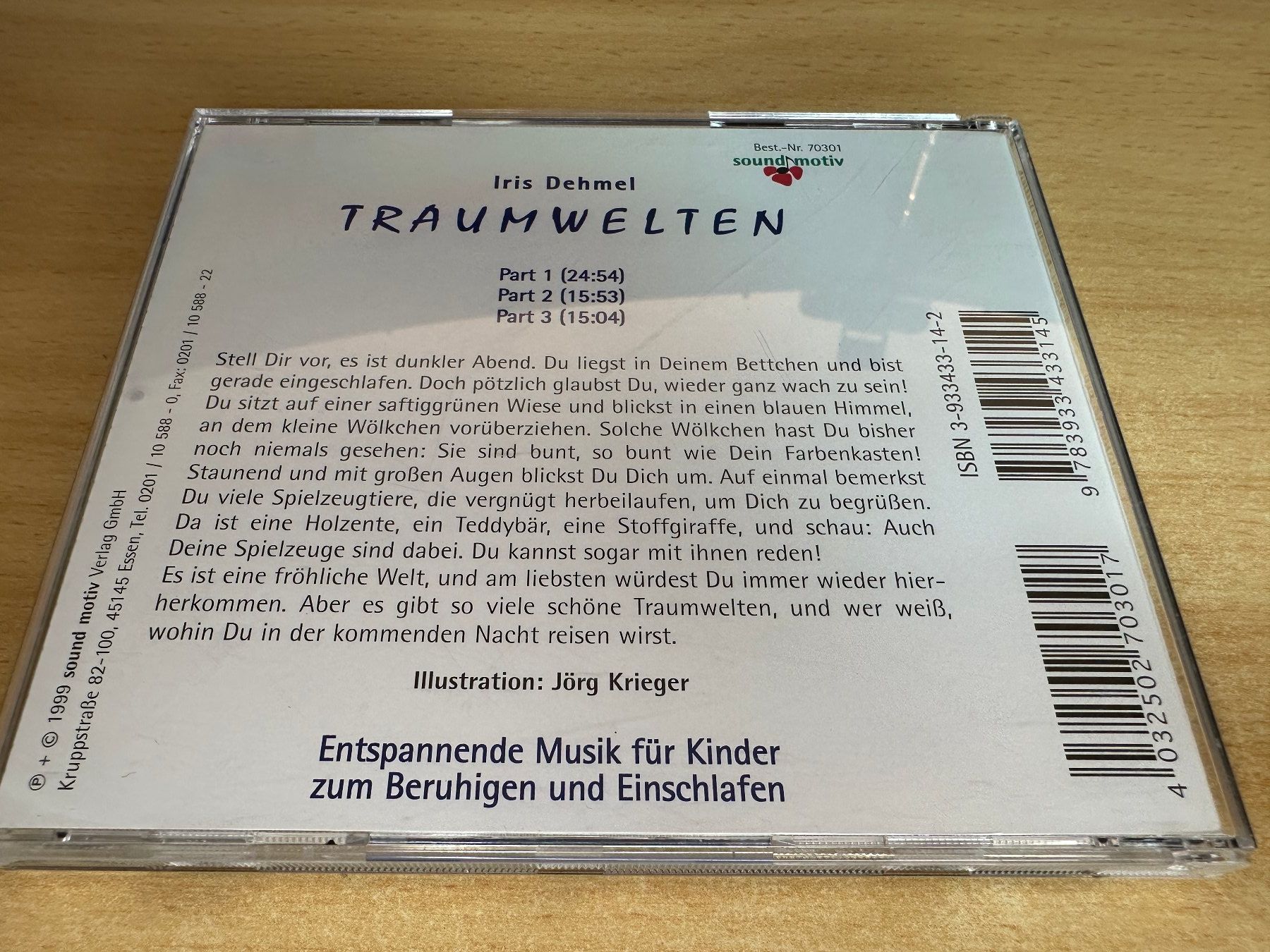 CD: U9 Iris Dehmel - Traumwelten – Usato da Rikon im Tösstal venduto da Alpenmutz 1