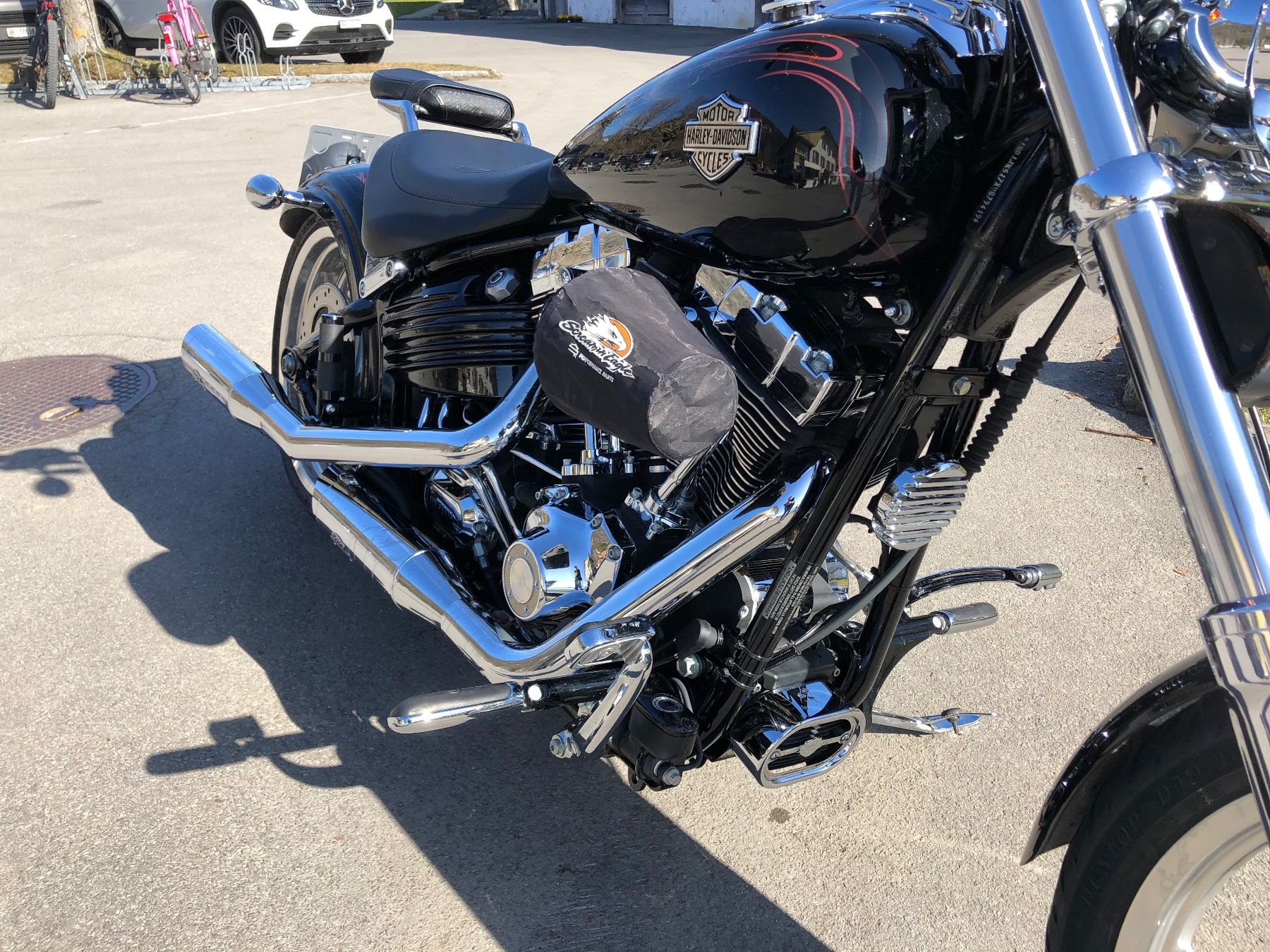 Harley-Davidson Chopper: HARLEY DAVIDSON FXCWC ROCKER C – Usato da Unterseen venduto da sfeller 9