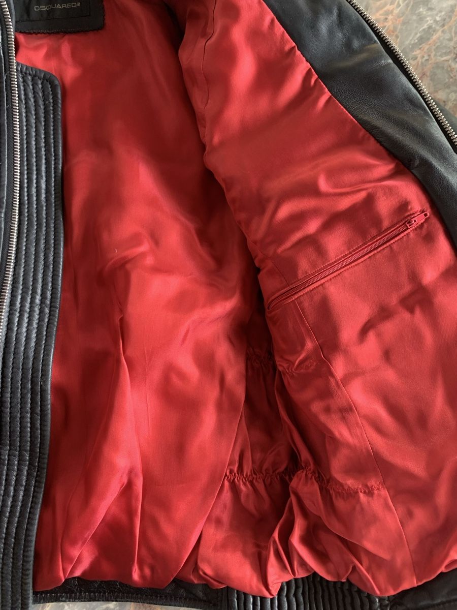 Dsquared2 Giacche: Lederjacke - Disquared 2 - Gr 52 / M - Mit Gebrauchsspuren – Usato da Unteraegeri venduto da weber588 2