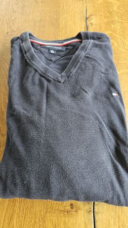 Tommy Hilfiger Herren-Pullover, Grösse XL, dunkelblau