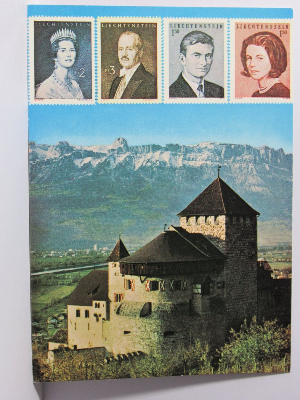Ansichtskarten: Schloss Vaduz , Lichtenstein – Neu (gemäss Beschreibung) aus Grenchen von Bluemchen1900
