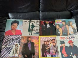 Vinyl Schallplatten Konvolut Mix Maxi Singles 8St.