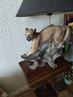 Lampade: Puma Lampe mit Tisch – Usato da Basel venduto da Dylan1994 2