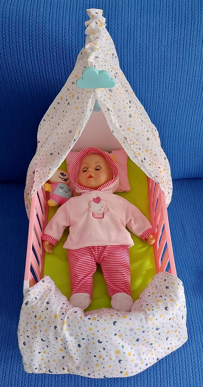 Bambole: Puppe mit Puppenbettchen – Usato da Steinen venduto da bruvlatur86 1