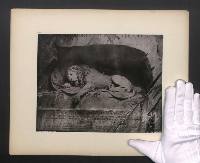 Fotografie &  Plakate: Fotografie Luzern, der Luzerner Löwe, L – Gebraucht aus Berlin von bartko-reher