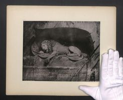 Fotografie Luzern, der Luzerner Löwe, L