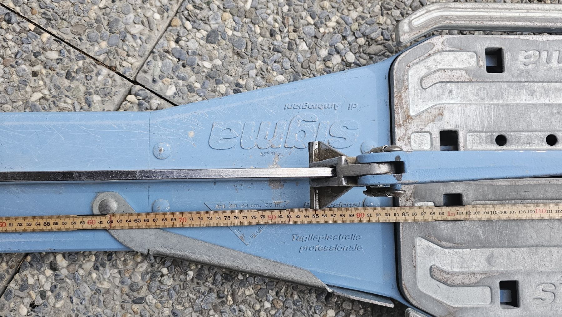 Sigma Tous les outils: Plattenschneider Sigma blau gebraucht – D'occasion à Eschenbach SG par 1kg 1