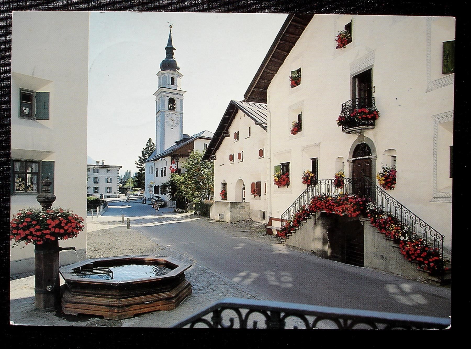Cartoline postali: BEVER Dorfpartie – Usato da Jona venduto da philajona
