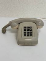 Vintage T+T Tastentelefon aus Kunststoff