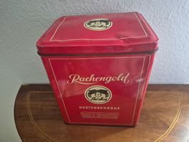 Alte Aesta Rachengold Blechdose Vintage Reklame Blech Dose