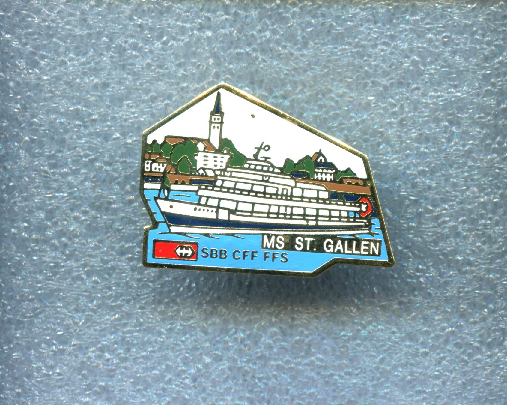 SBB/CFF/FFS Placchette & Badge: SBB CFF FFS  MS  St.Gallen – Usato da Winterthur venduto da Sammleroase