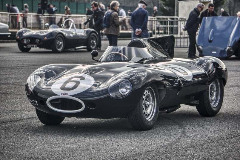 Jaguar Automobili: UNIKAT - Jaguar D-Type Bild & Bilderrahmen – Nuovo (secondo la descrizione) da Büttikon AG venduto da wrx225 2