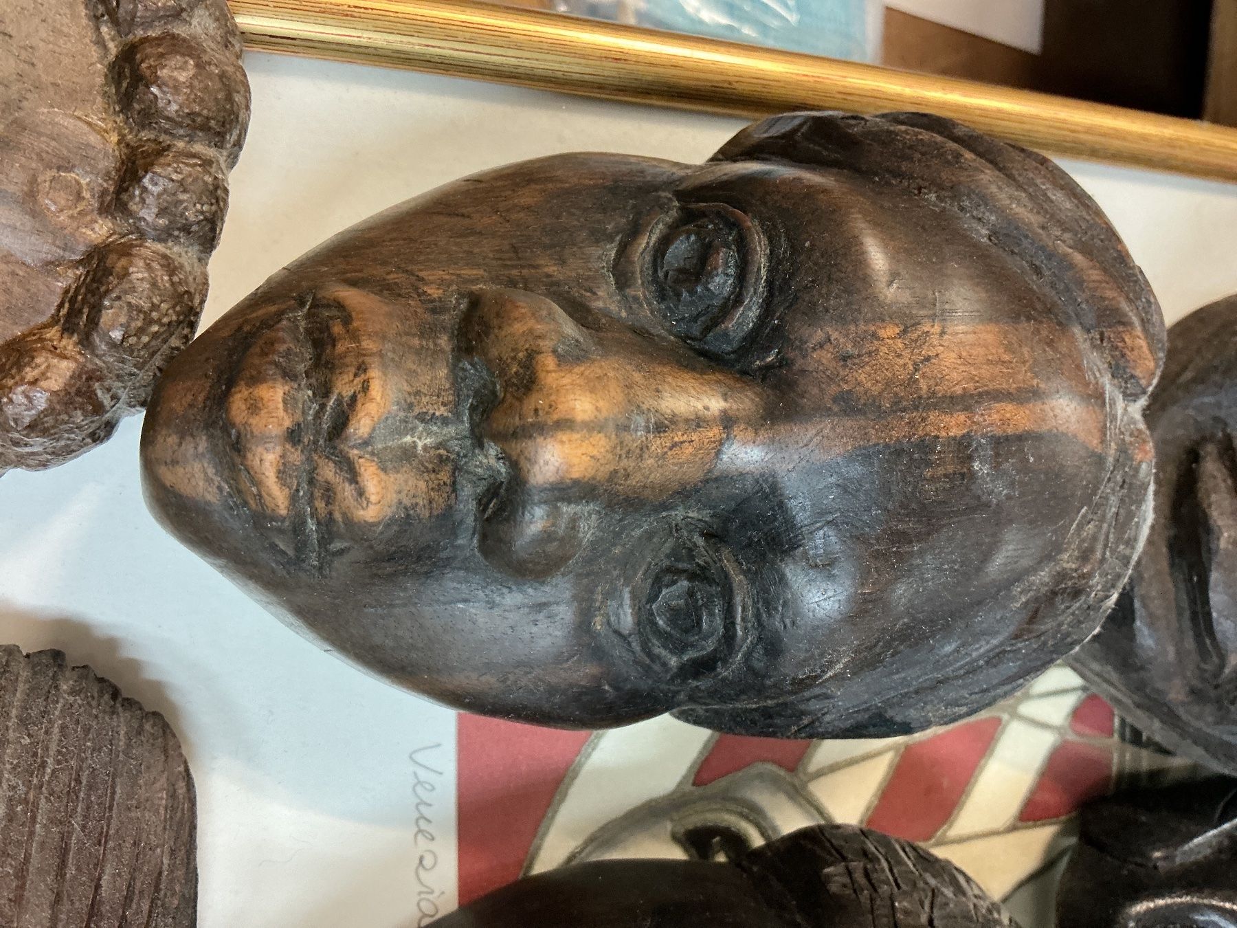 Sonstige Antiquitäten & Kunst: Lot Holzmasken – Gebraucht aus Bern von vielerart 3