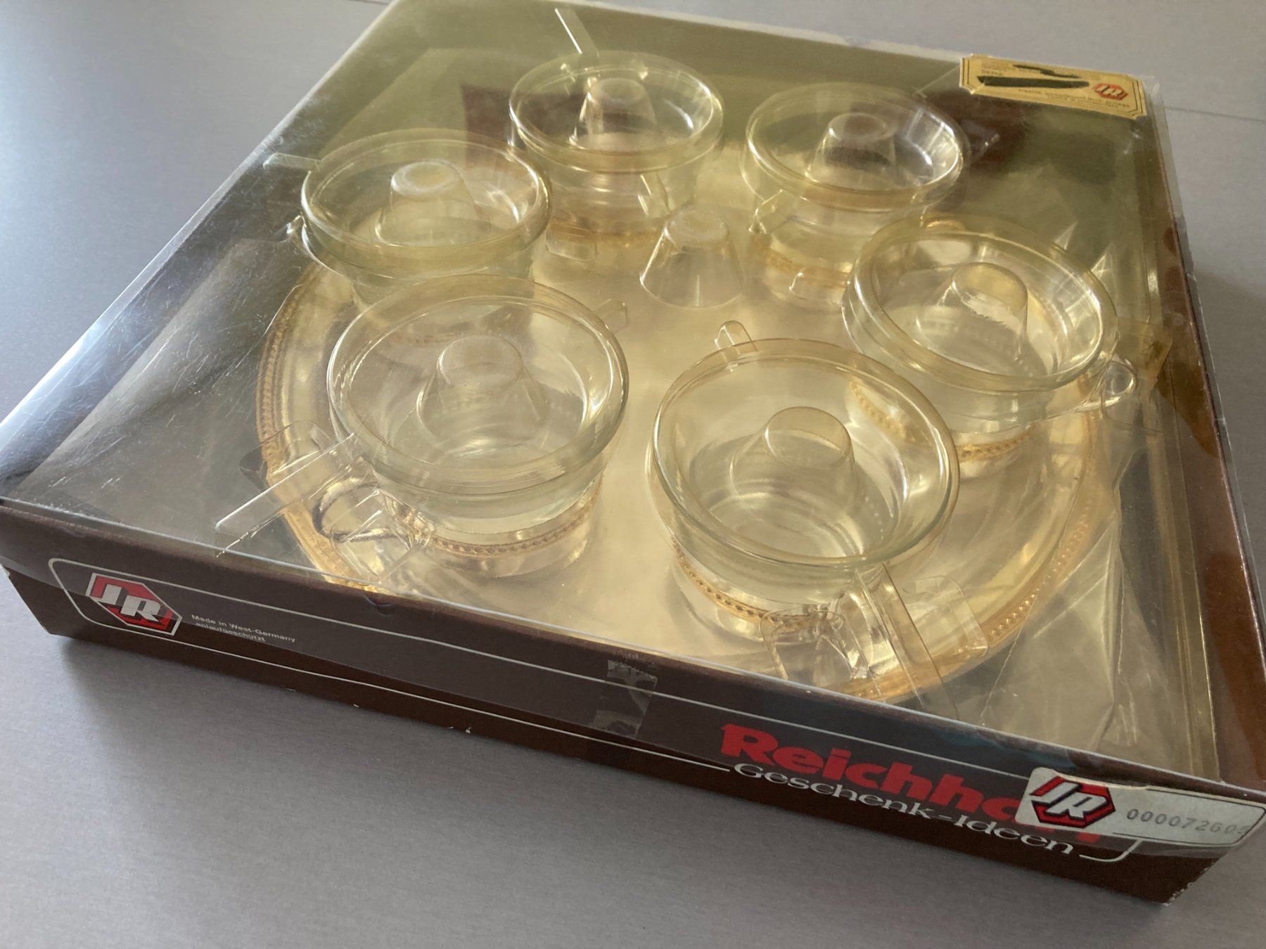 Bicchieri: Tablett mit 6 Teegläser von Reichhart – Nuovo e nell'imballaggio originale da Obfelden venduto da miau68 1
