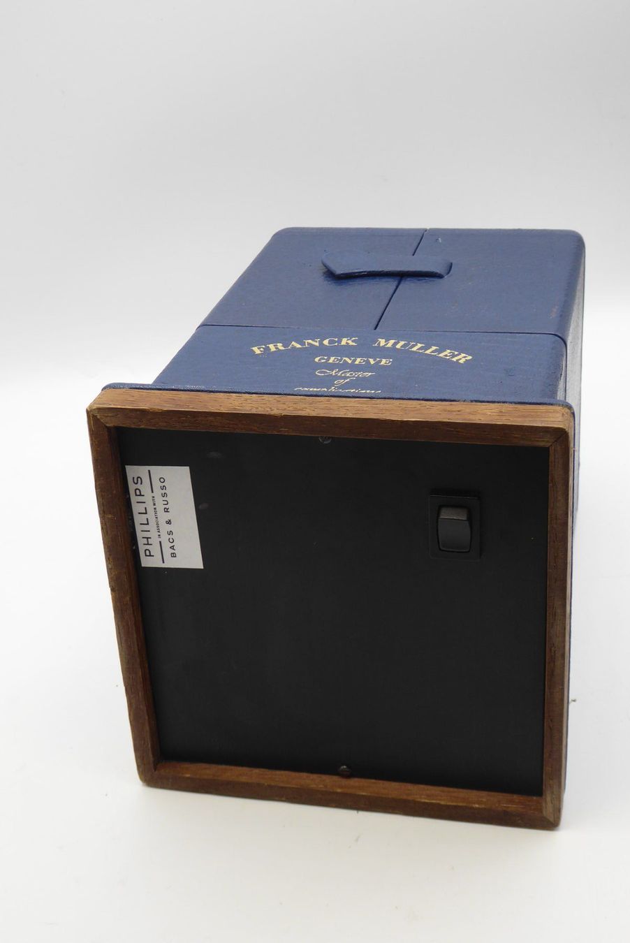 Franck Muller Scatole porta orologi: Franck Muller watch winder box for watch, damaged – Usato da Geneve venduto da adr_xk6n 2