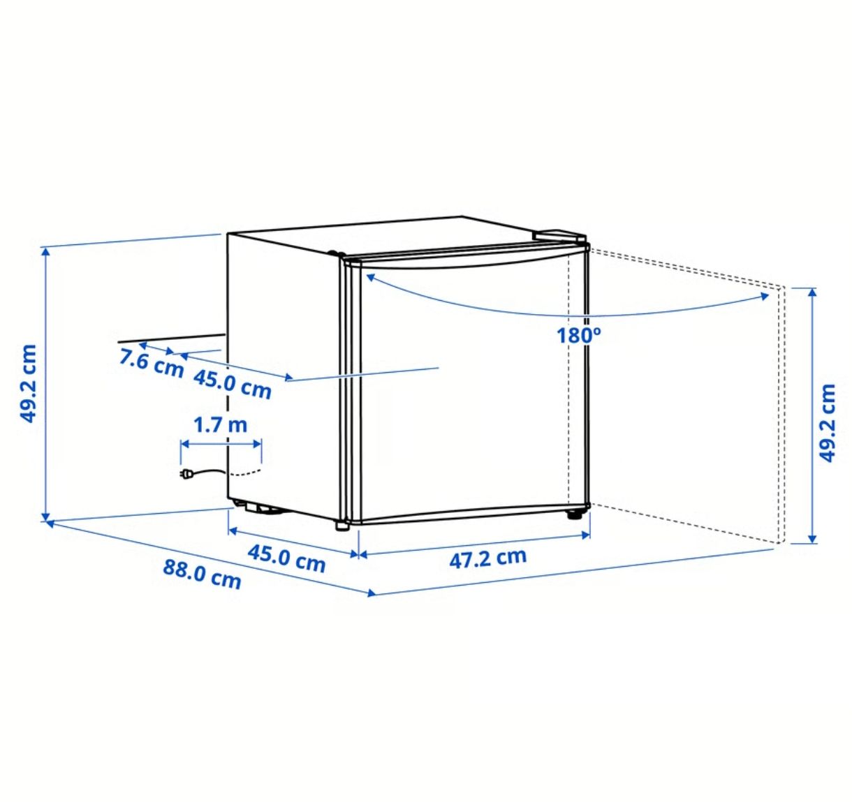Ikea Kühlschrank: Ikea Mini Kühlschrank 43L – Gebraucht aus Zürich von EduBull 4