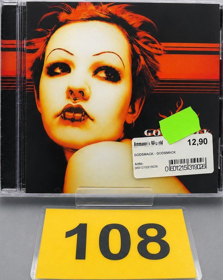 CD: CD Godsmack "Godsmack", Nr. 108 – Nuovo e nell'imballaggio originale da Kottwil venduto da Crazyrolf