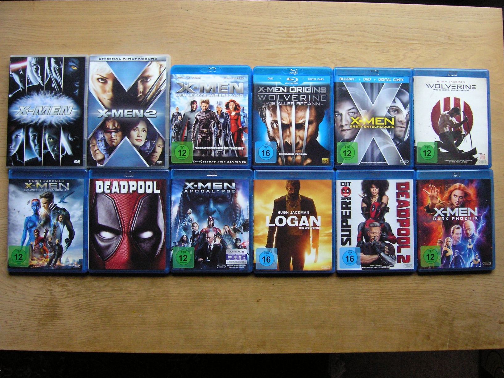 Alle DVDs: X-MEN/DEADPOOL Superhelden Collection – Gebraucht aus Zuzwil SG von vette13