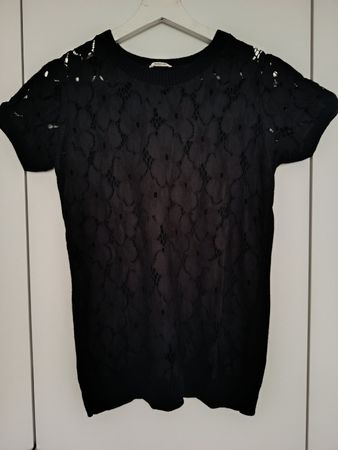 INTIMISSIMI blouse - black lace pattern 