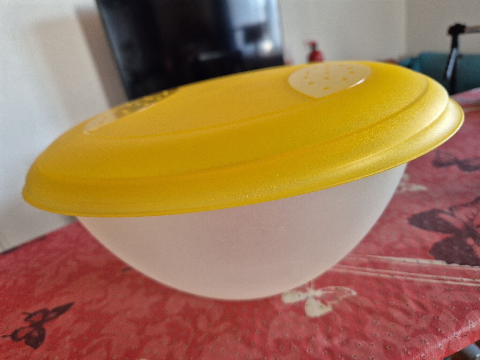 Schalen: Schüssel 3.5L mit gelbem Deckel, – Gebraucht aus Balterswil von bischoftanja 2