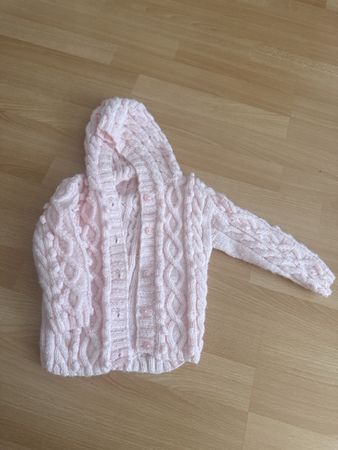 Hand-Knitted Baby Cardigan. Adorable!
