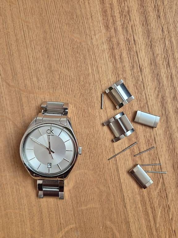 Calvin Klein Orologi: Calvin Klein Uhr silber, Unisex – Usato da Kriens venduto da Moana89