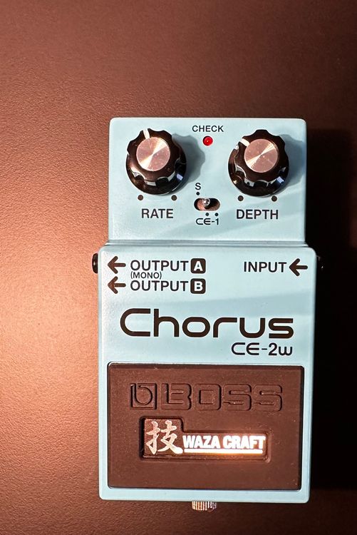 Boss CE-2w – CE-1 Und CE-2 Im Waza Craft Format