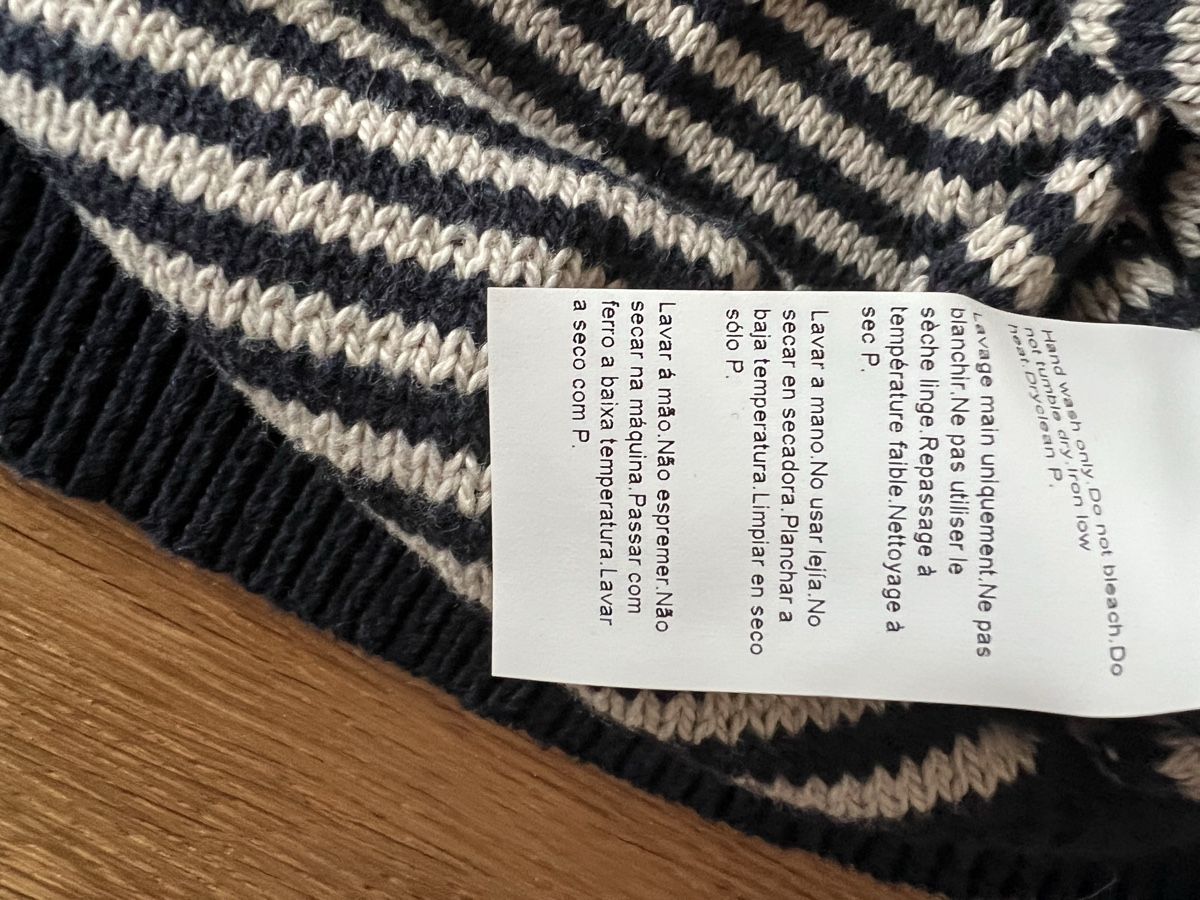 Hugo Boss Maglioni & Felpe: Herren Pullover Hugo Boss, Gr.L blau/grau – Usato da Wolfwil venduto da Poulet60 2