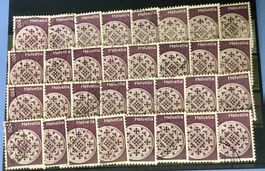 Nr.534 Rosette Lausanne Steckkarte mit Stempel  