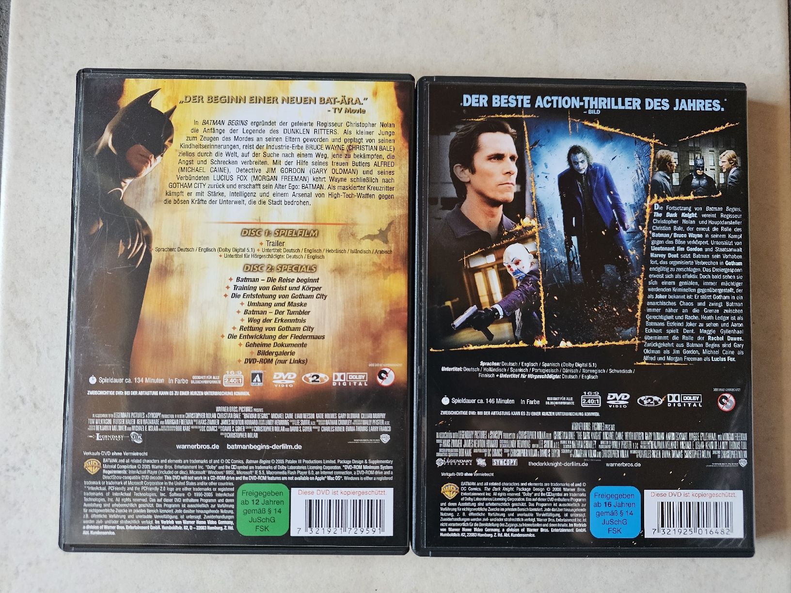 Tutti i DVDs: Batman  &  Batman The Dark Knight – Usato da Schneisingen venduto da backstore24 1
