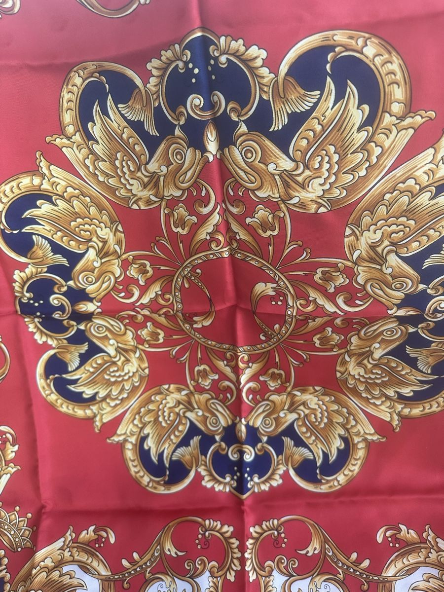 Foulard & Sciarpe: Reine Seide Seidentuch ca 90x90 – Nuovo (secondo la descrizione) da Herbriggen venduto da Sehrazade 2