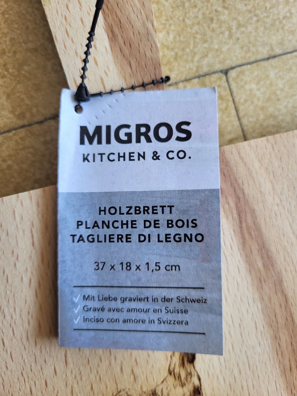 Cucine complete: Gravur Holzschneidebrett – Nuovo e nell'imballaggio originale da Zweisimmen venduto da Adorable 4