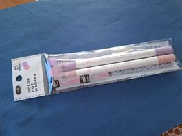 2 WAY Color Dot MARKER New/powder pink&light orchid!!