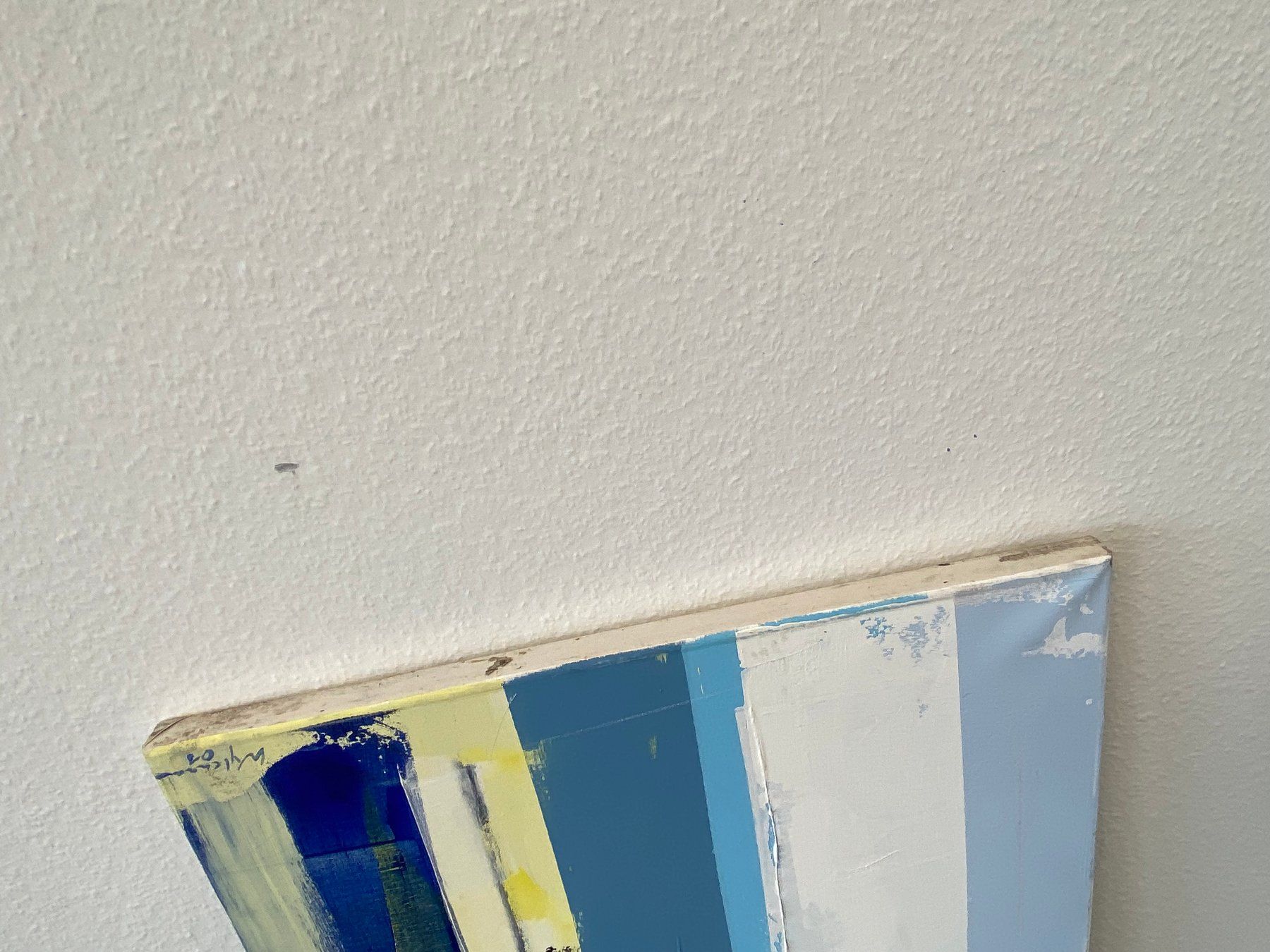 Poster & Bilder: Bild (Blau mit Gelb) – Gebraucht aus Schötz von Willibandi 6