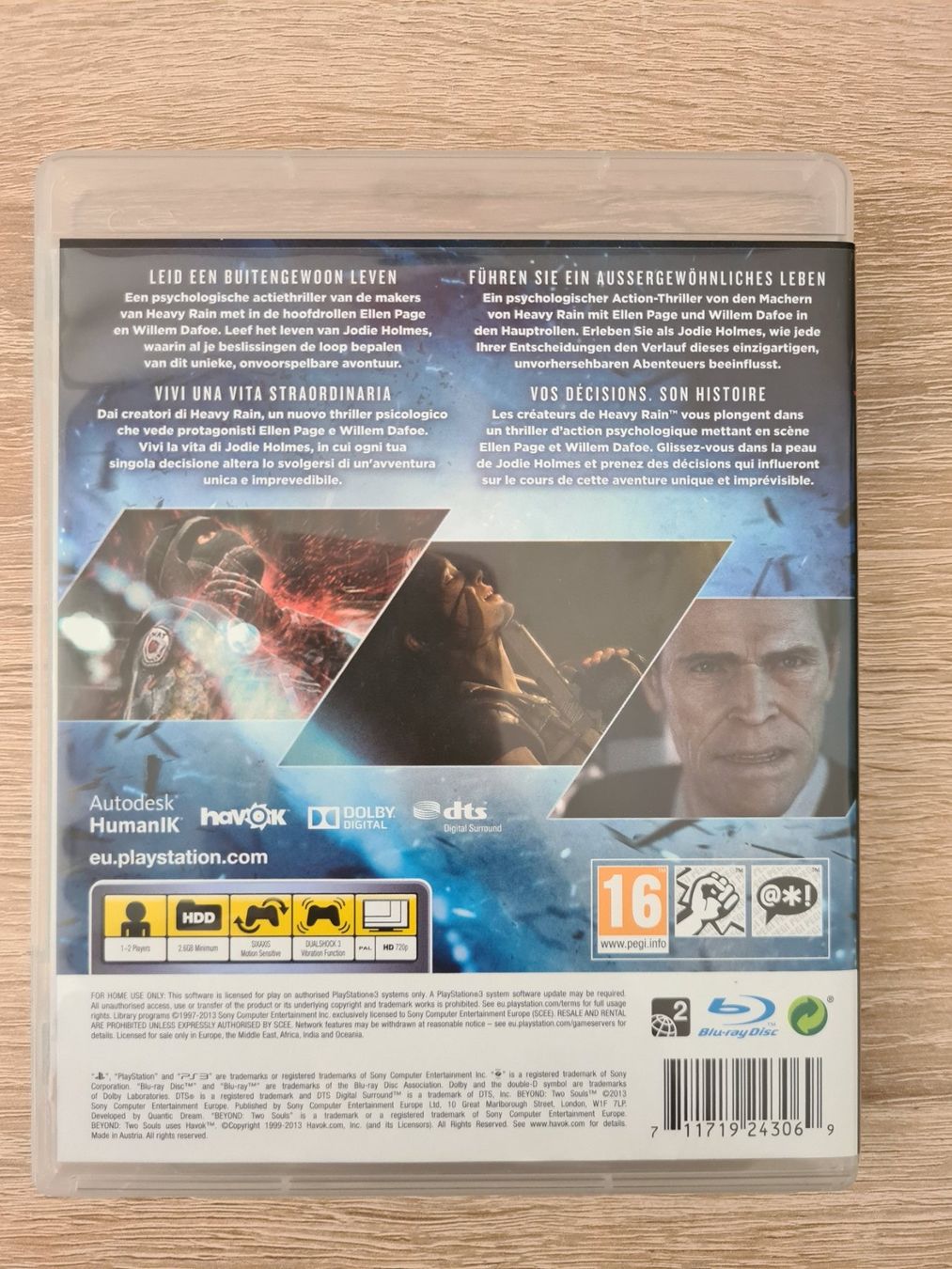 Giochi: Beyond Two Souls (Multilanguage) - PS3 – Usato da Carouge GE venduto da Gasco 1