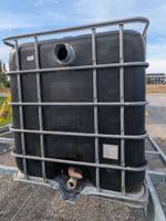 2 IBC Wassertank 1000l Wasserbehälter Regenwassertank