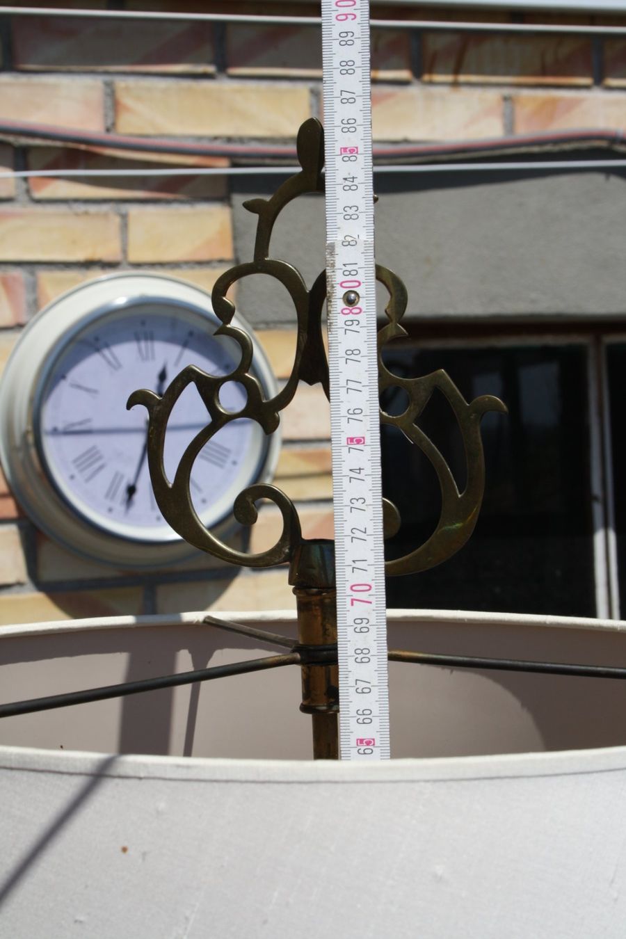 Lampade: SCHÖNE SCHWERE MESSING LAMPE LEUCHTER  TISCHLAMPE – Usato da Wauwil venduto da Pneuedy 7
