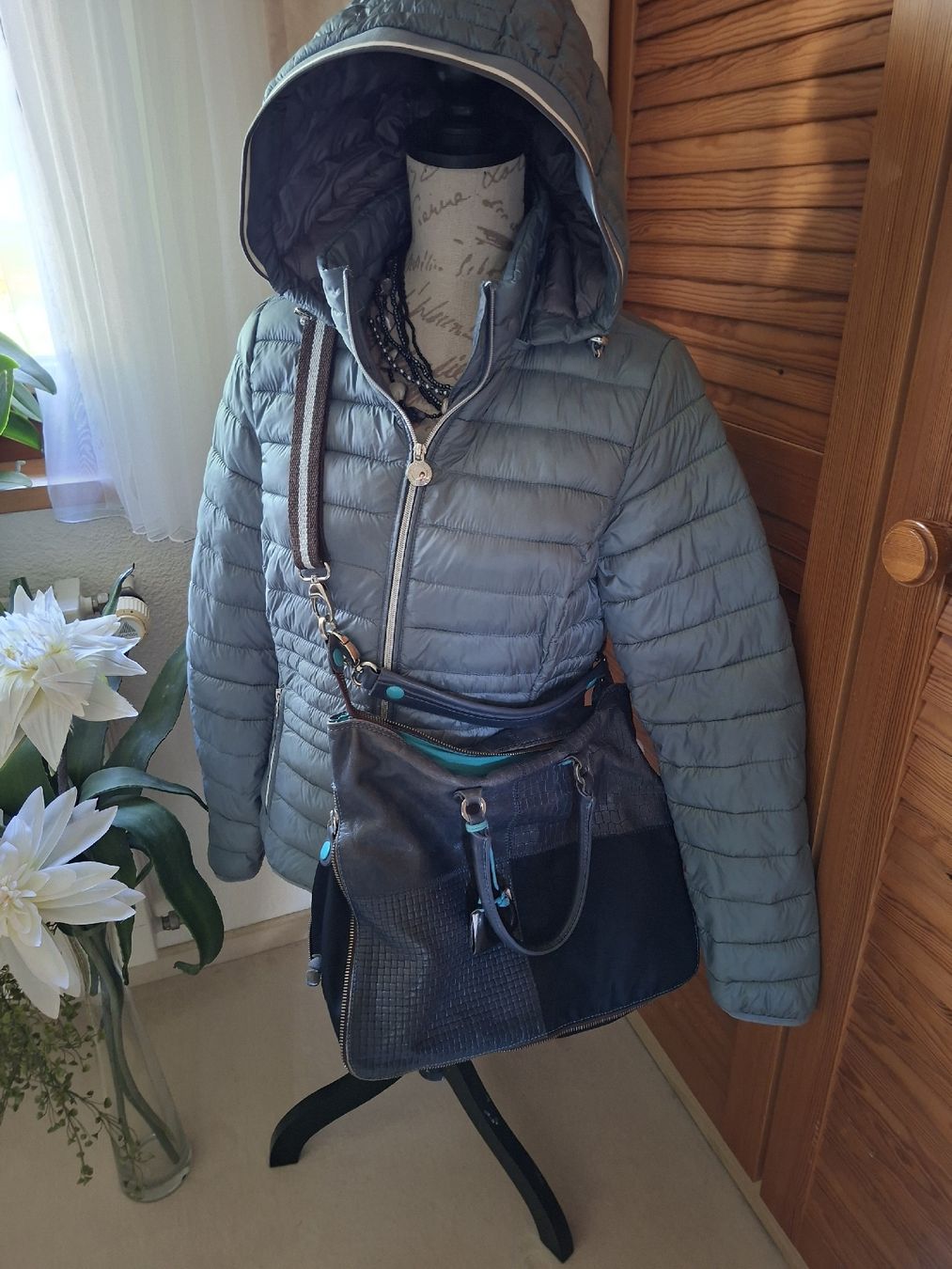 Gabs Borse da donna: Gab's Handtasche Leder blau – Usato da Barzheim venduto da spitz01 6