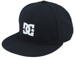 DC Cap schwarz mit weissem Logo - Empire Black Snapback