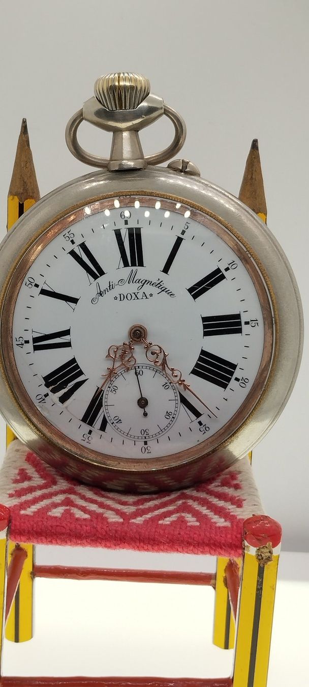 Doxa Orologi: montre de poche régulateur doxa Jumbo – Usato da La Chaux-de-Fonds venduto da jac_9llg 1