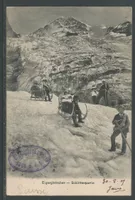 Carte P de 1909 ( Eigergletscher - Schlittenspartie )