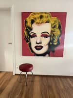 Marilyn Monroe XXL-2 handgemalt, 130x130 cm, Pop Art