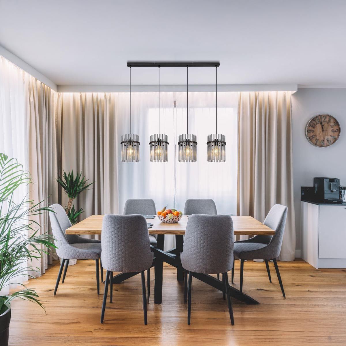 Kronleuchter & Deckenlampen: Pendelleuchte, Glasstäbe, 110 cm x 20 cm – Neu (gemäss Beschreibung) aus Kreuzlingen von Smart-Light 1