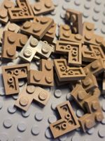 Lego 28x Eckplatten (2420) dark tan